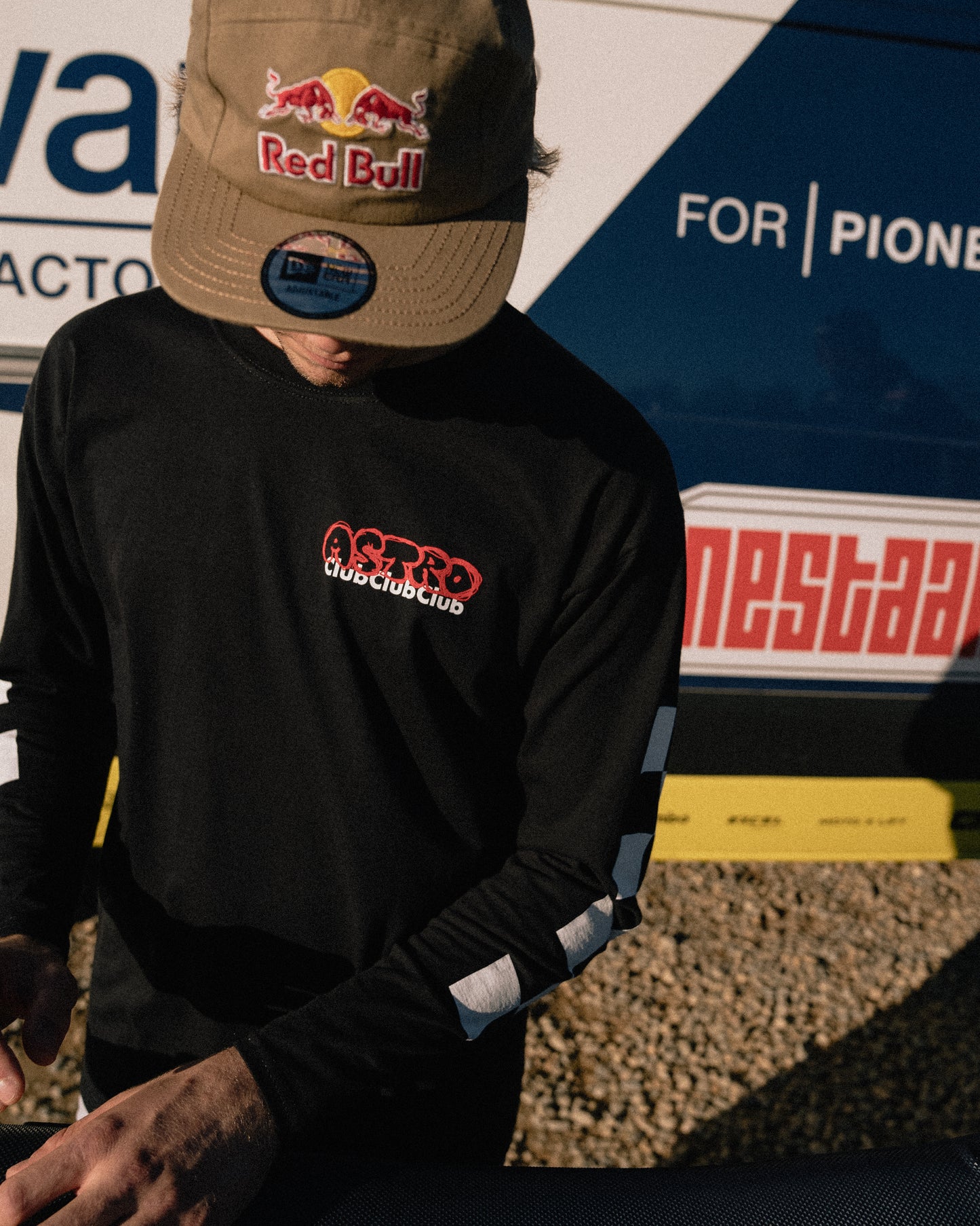 Astro Checkered Longsleeve Tee