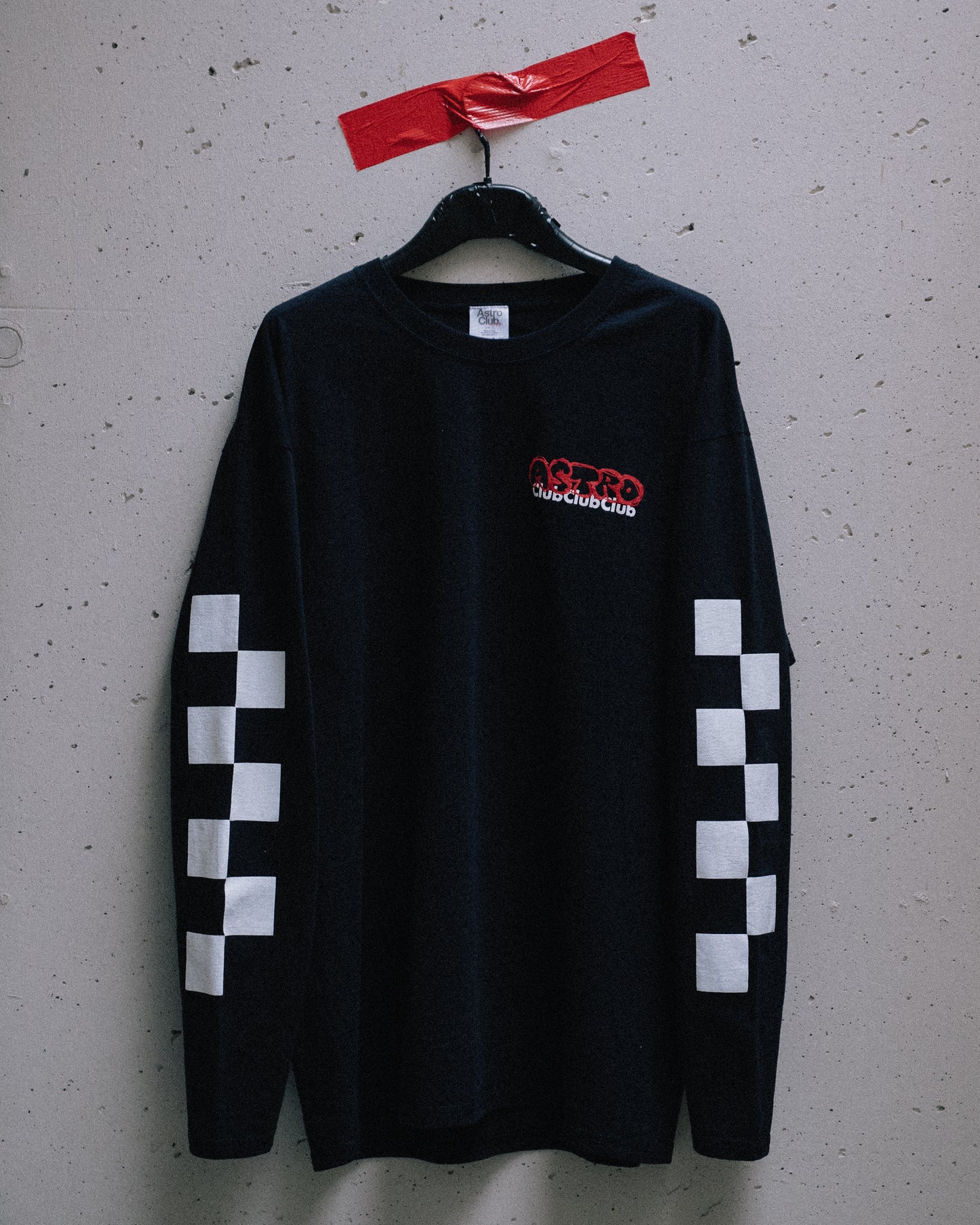 Astro Checkered Longsleeve Tee