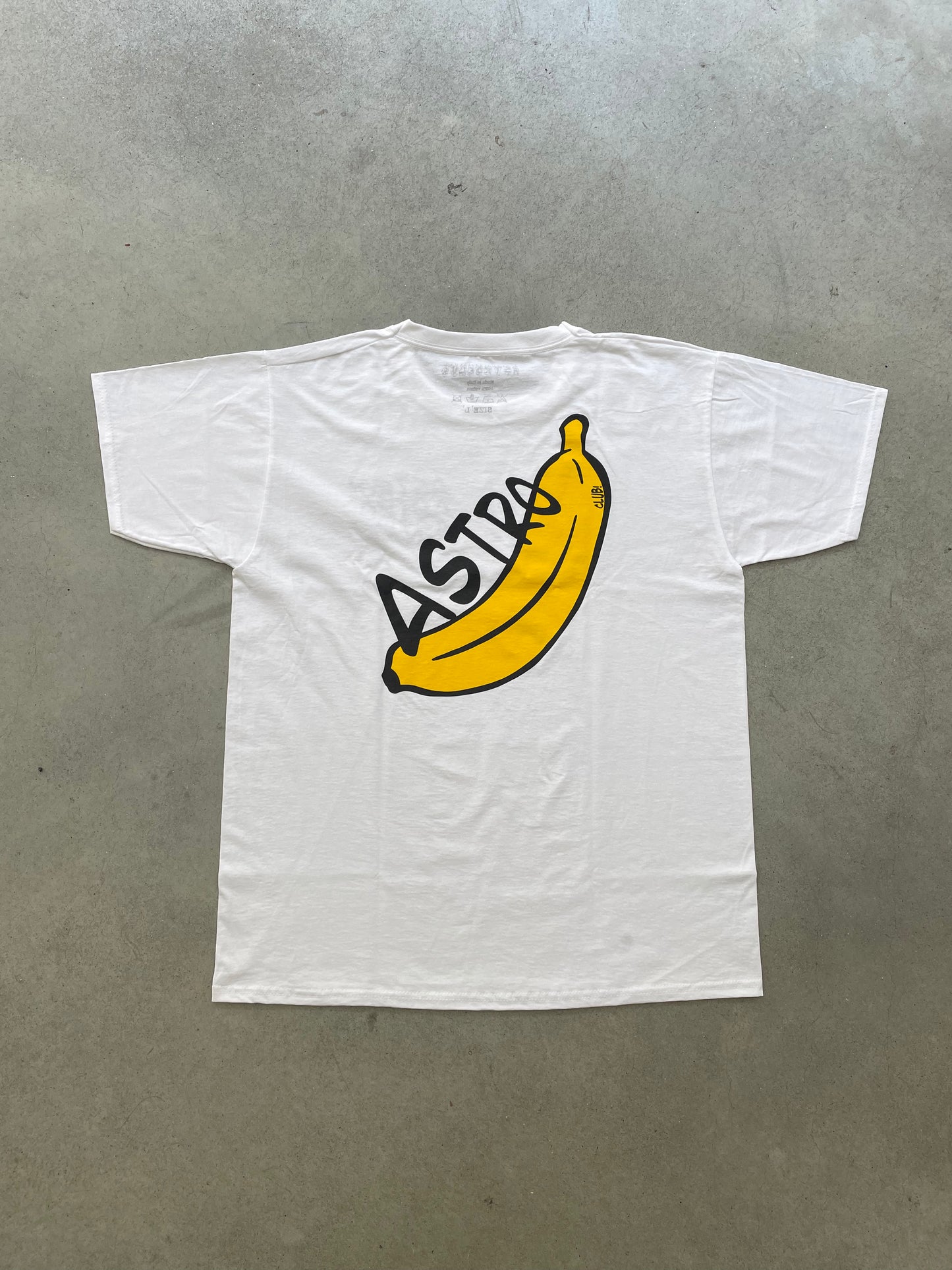 Astro Banana White Tee