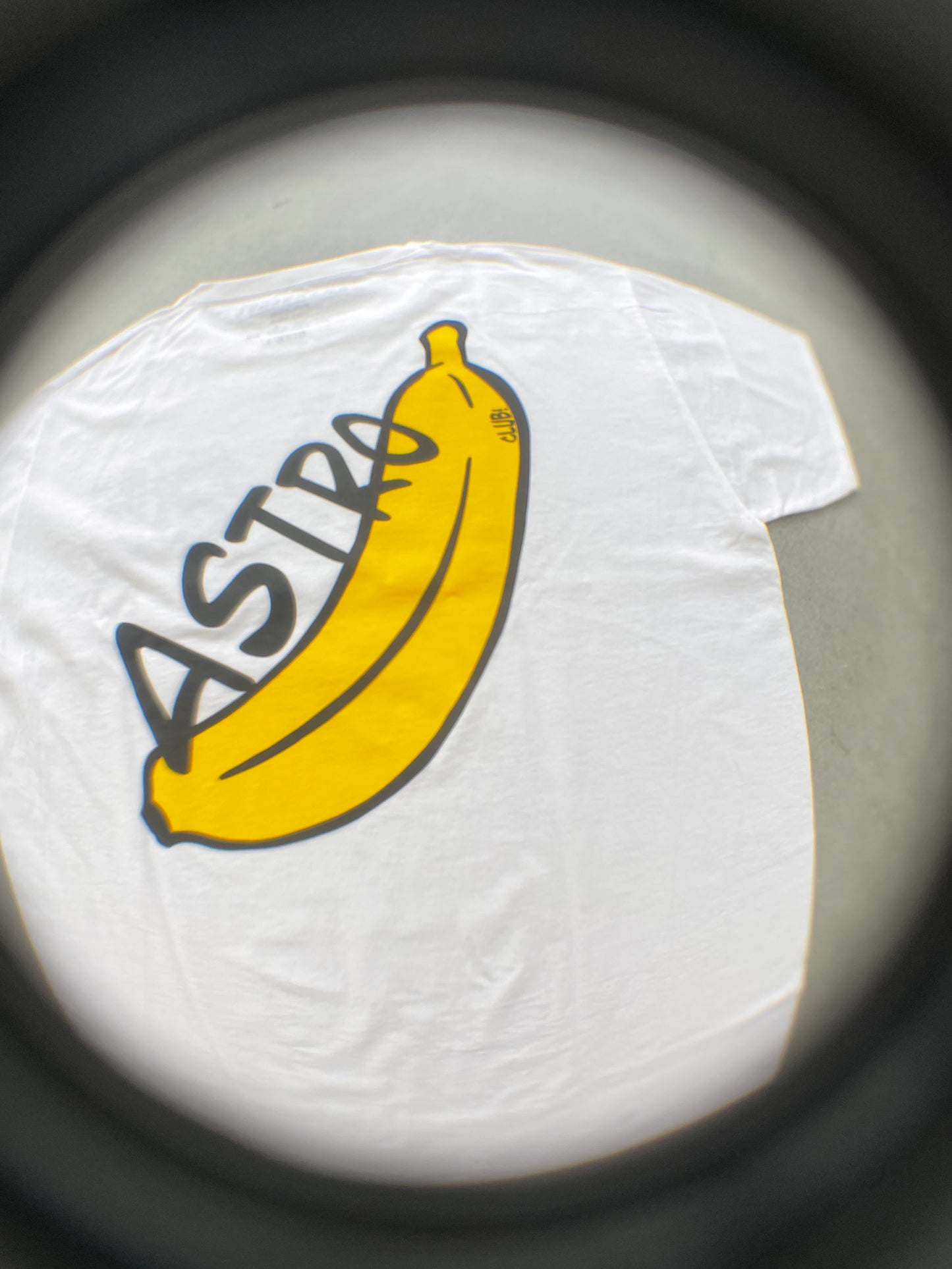 Astro Banana White Tee