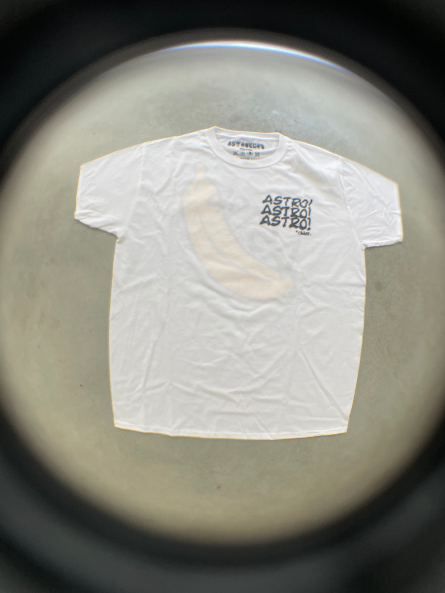 Astro Banana White Tee