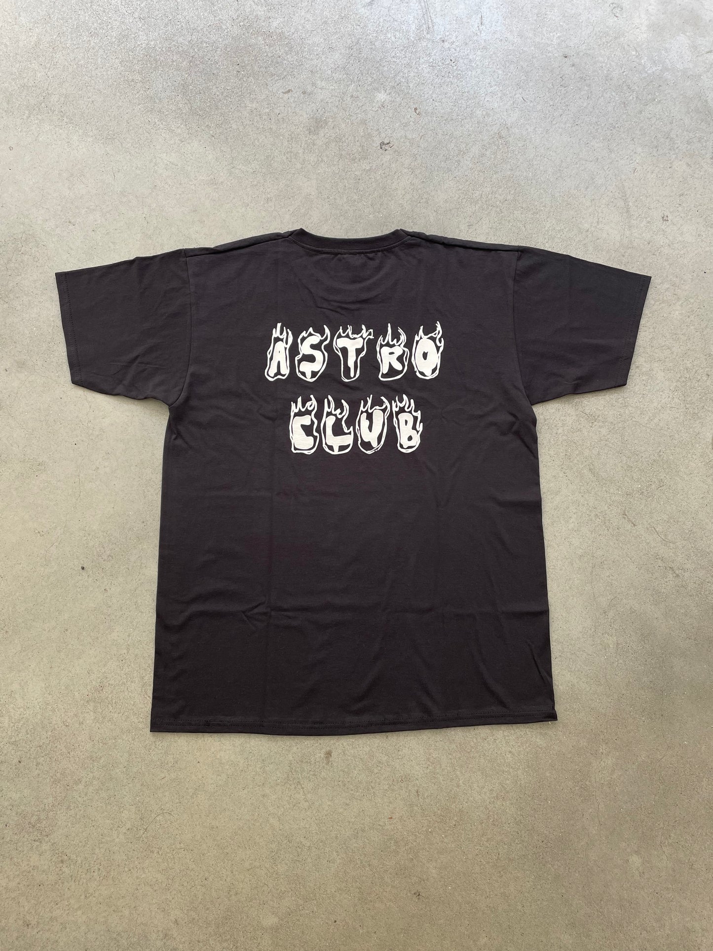 Astro Palm Black Tee