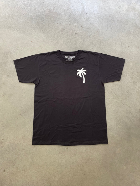 Astro Palm Black Tee